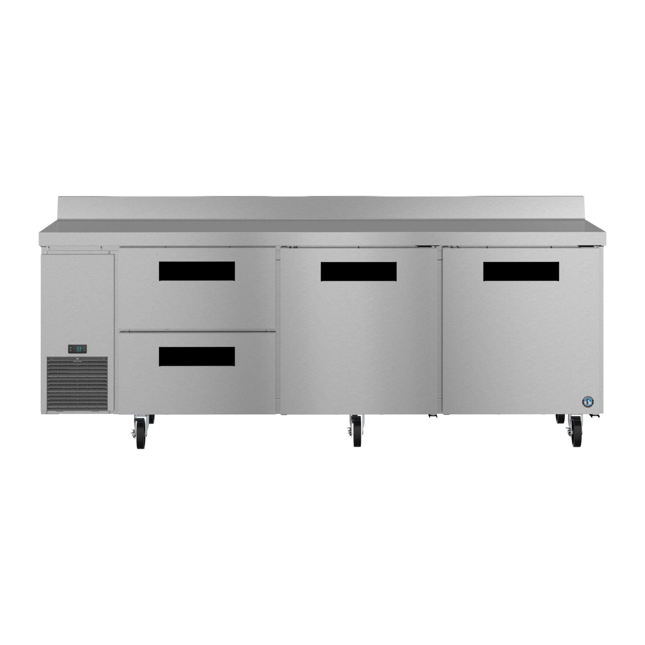 Hoshizaki Hoshizaki WLR93B-D2 Steelheart Series Worktop Refrigerator Reach-in Three-section