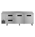 Hoshizaki Hoshizaki WLR93B-D2 Steelheart Series Worktop Refrigerator Reach-in Three-section
