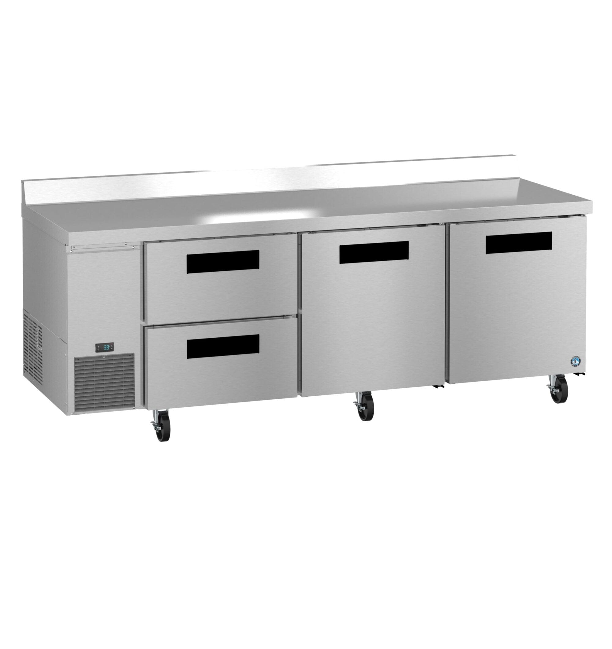 Hoshizaki Hoshizaki WLR93B-D2 Steelheart Series Worktop Refrigerator Reach-in Three-section