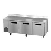 Hoshizaki Hoshizaki WLR93B Worktop Refrigerator – 93" Side-Mount, Three Doors
