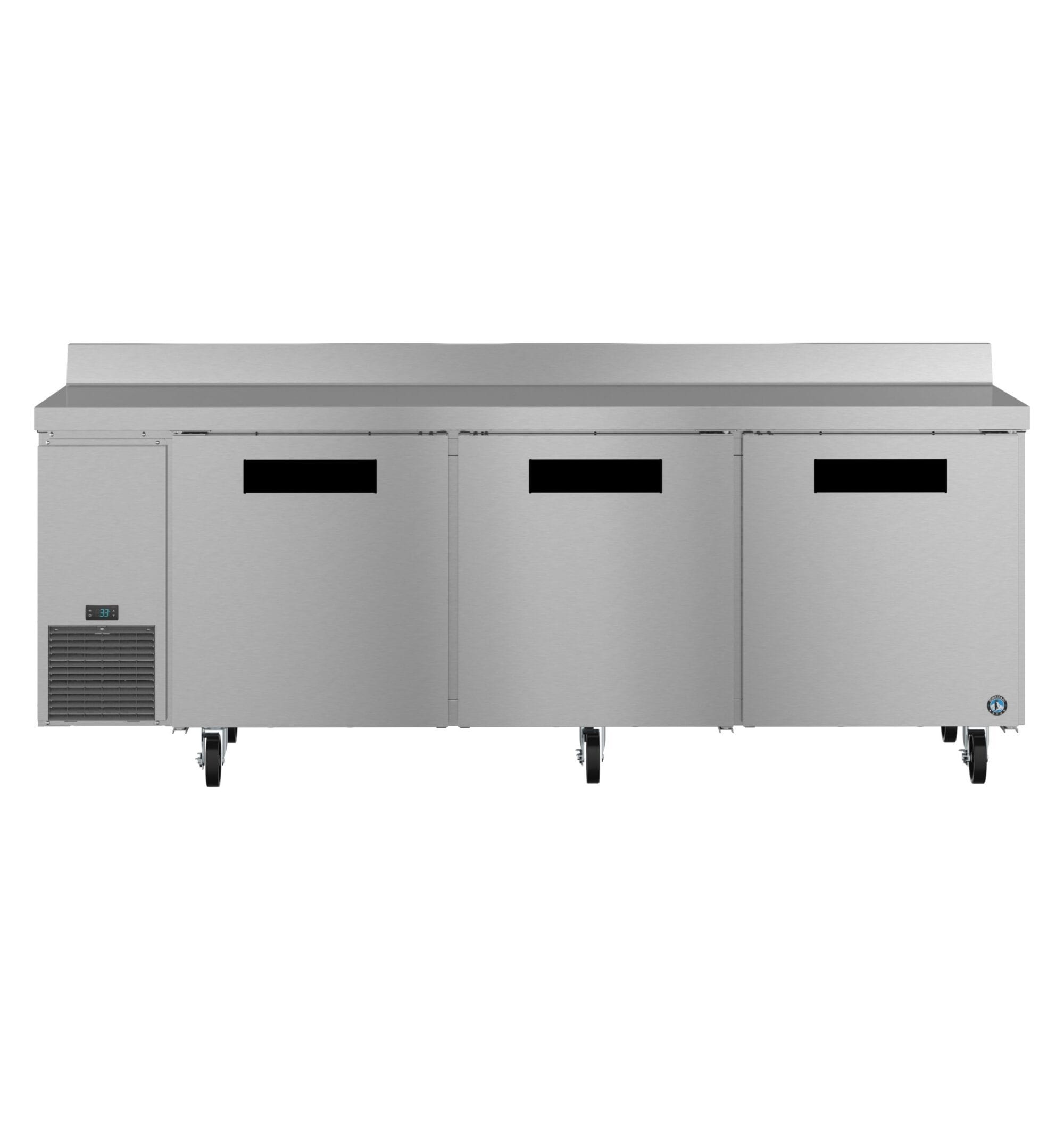 Hoshizaki Hoshizaki WLR93B Worktop Refrigerator – 93" Side-Mount, Three Doors