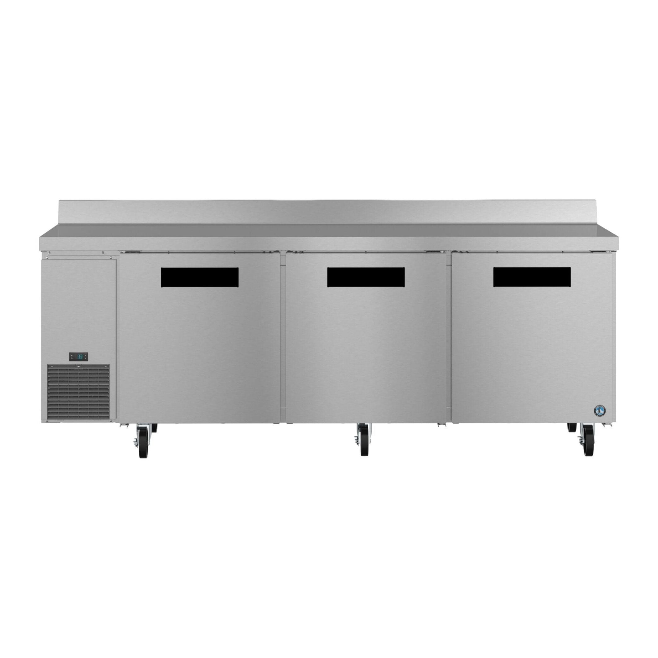 Hoshizaki Hoshizaki WLR93B Worktop Refrigerator – 93" Side-Mount, Three Doors
