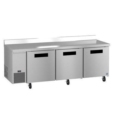 Hoshizaki Hoshizaki WLR93B Worktop Refrigerator – 93" Side-Mount, Three Doors