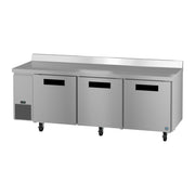 Hoshizaki Hoshizaki WLR93B Worktop Refrigerator – 93" Side-Mount, Three Doors