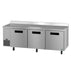 Hoshizaki Hoshizaki WLR93B Worktop Refrigerator – 93" Side-Mount, Three Doors