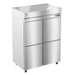 IronCladRestaurantSupply Hoshizaki HC2A-HS-HS Heated Pass-Thru Cabinet – Two Section, Full Stainless Steel